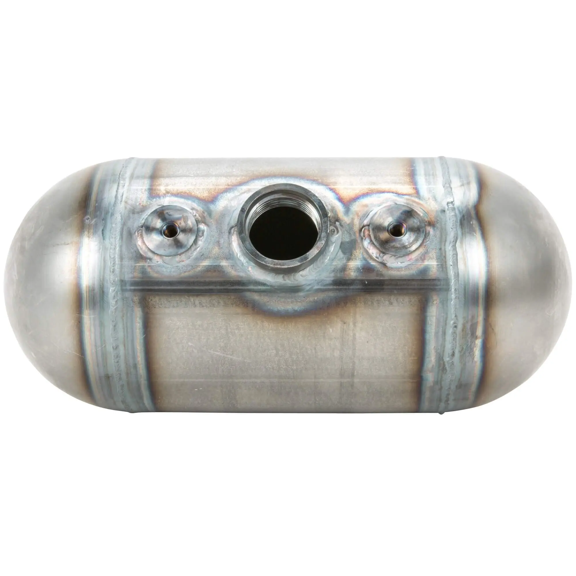 Lowbrow Customs Domed Steel Motorcycle Oil Tank For H-D Sportster Big Twin And Universal Choppers - Image 4