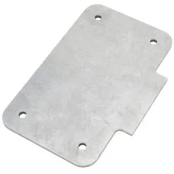 Gasbox Weld-On Vertical License Plate Bracket