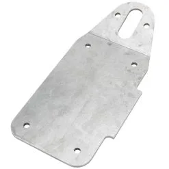 Gasbox Weld-On Vertical License Plate Bracket For Model A Style Light