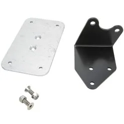 Gasbox Open Belt Drive Primary License Plate Mount For Harley - Vertical Or Horizontal