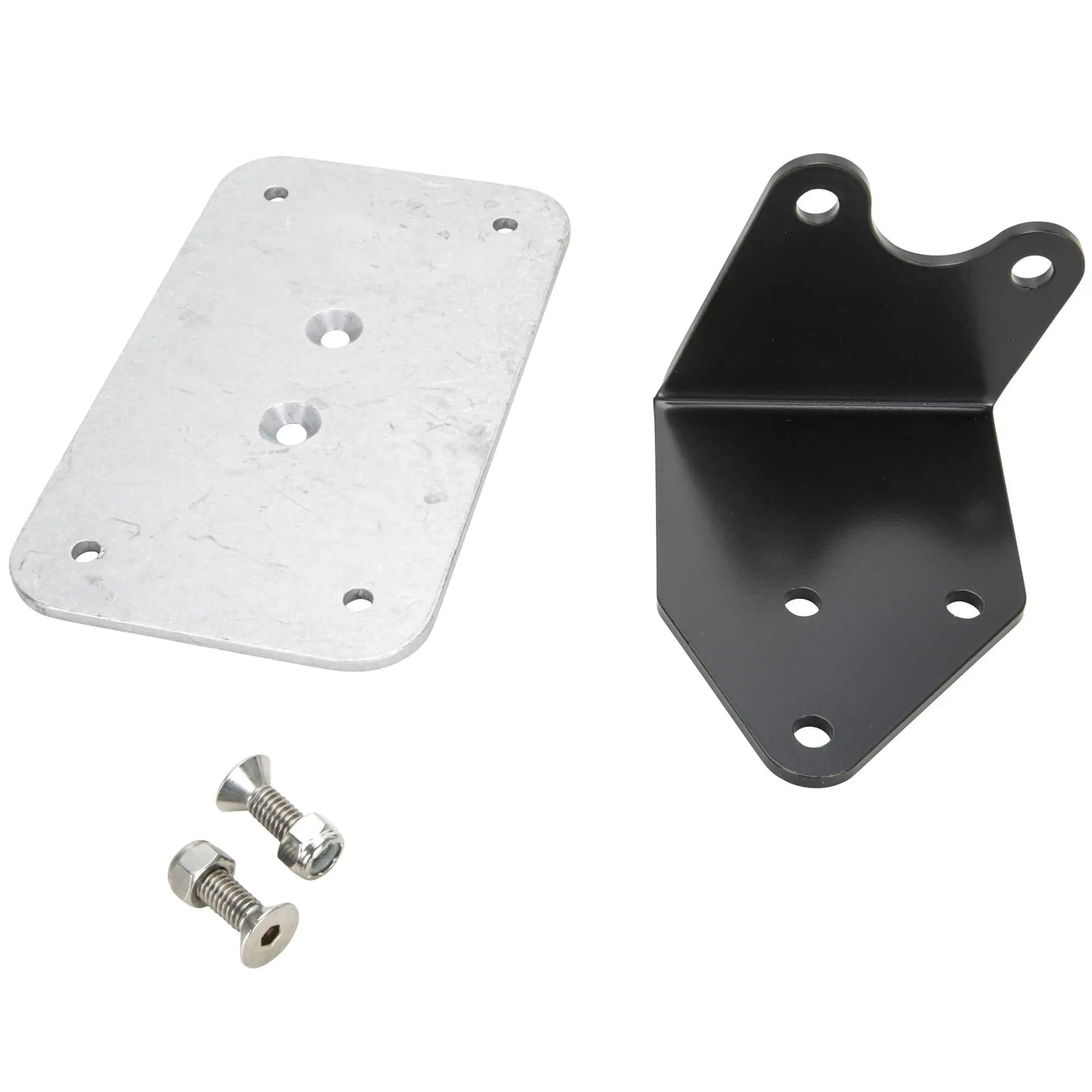 Gasbox Open Belt Drive Primary License Plate Mount For Harley - Vertical Or Horizontal