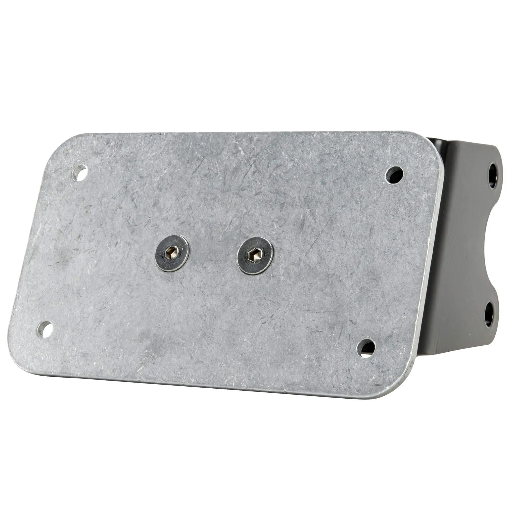 Gasbox Open Belt Drive Primary License Plate Mount For Harley - Vertical Or Horizontal - Image 3