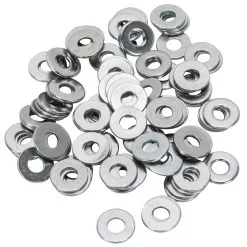 Colony #12-F-100 Chrome Plated Flatwashers #12 - Bag Of 100