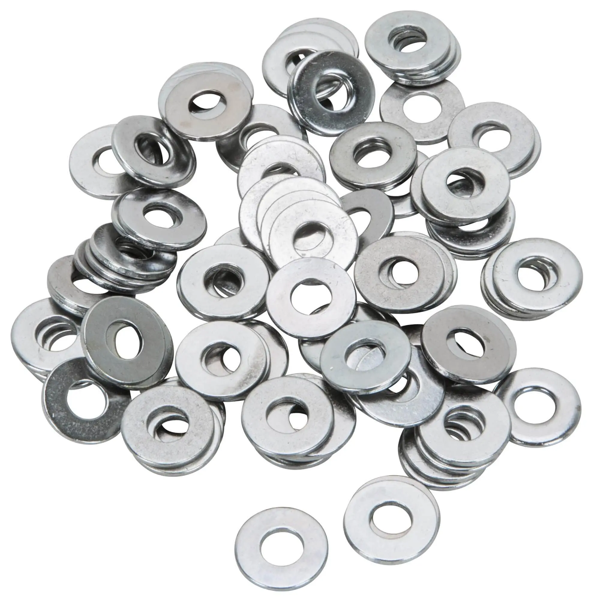 Colony #12-F-100 Chrome Plated Flatwashers #12 - Bag Of 100