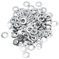 Colony #1/4-L-100 Chrome Plated Lock Washers 1/4 Inch - Bag Of 100