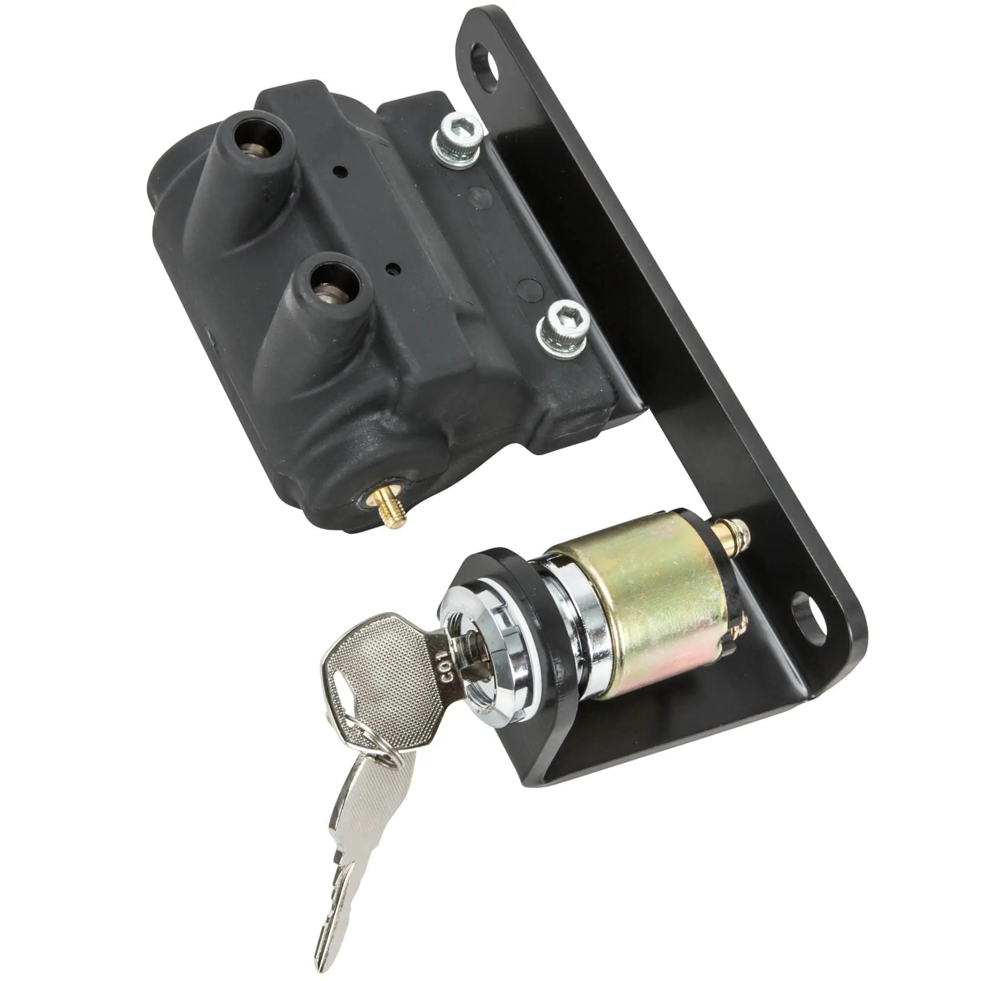 Gasbox Coil And Ignition Switch Universal Mount - Harley Davidson Big Twin 1948-1984 - Image 4