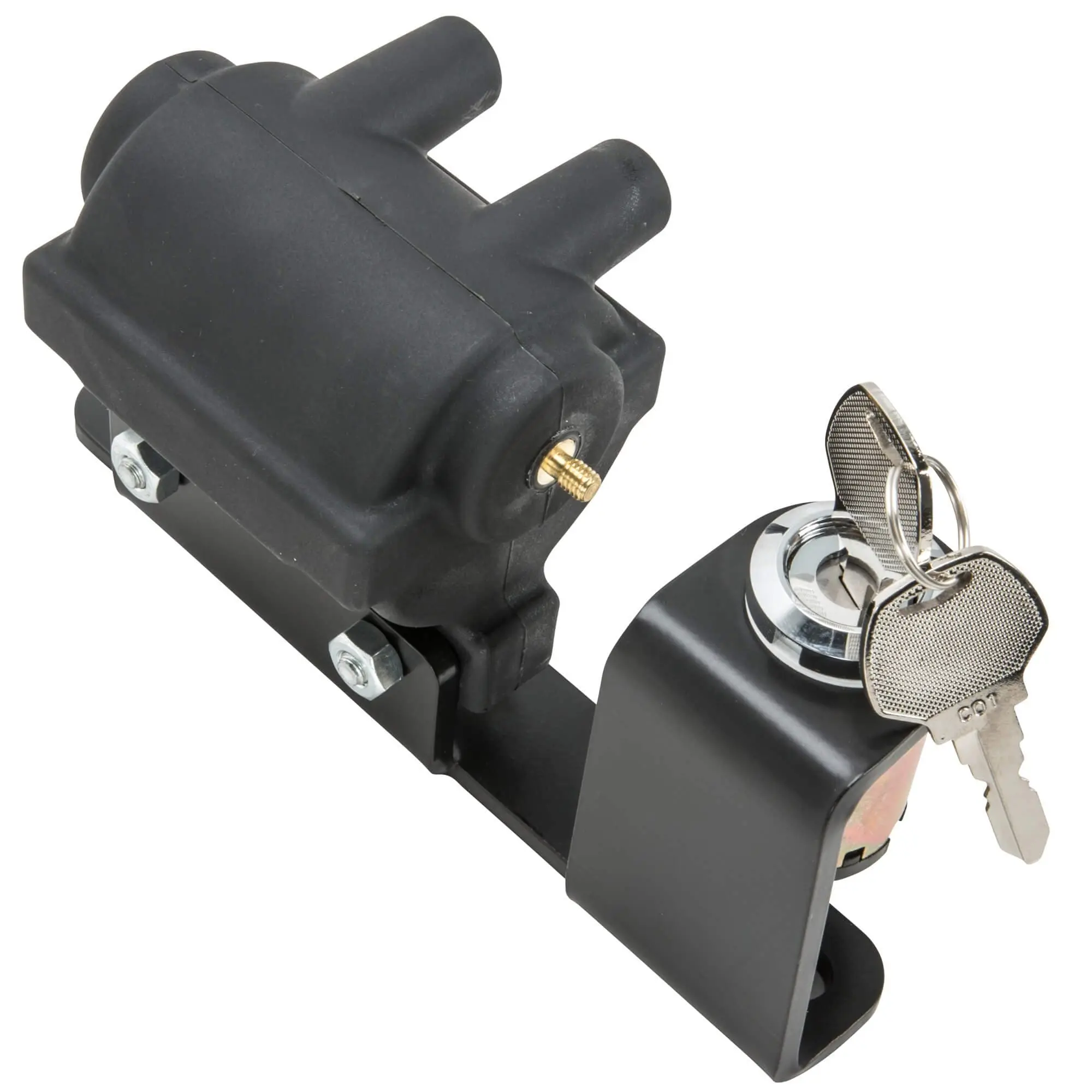 Gasbox Coil And Ignition Switch Universal Mount - Harley Davidson Big Twin 1948-1984 - Image 5