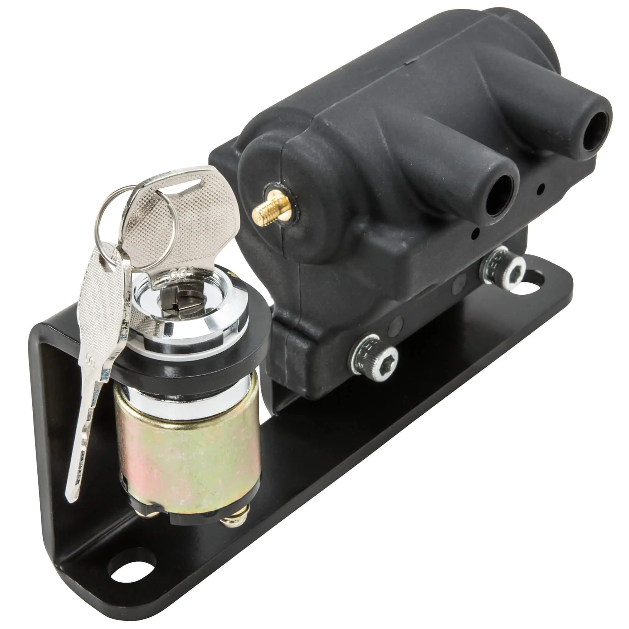 Gasbox Coil And Ignition Switch Universal Mount - Harley Davidson Big Twin 1948-1984 - Image 6