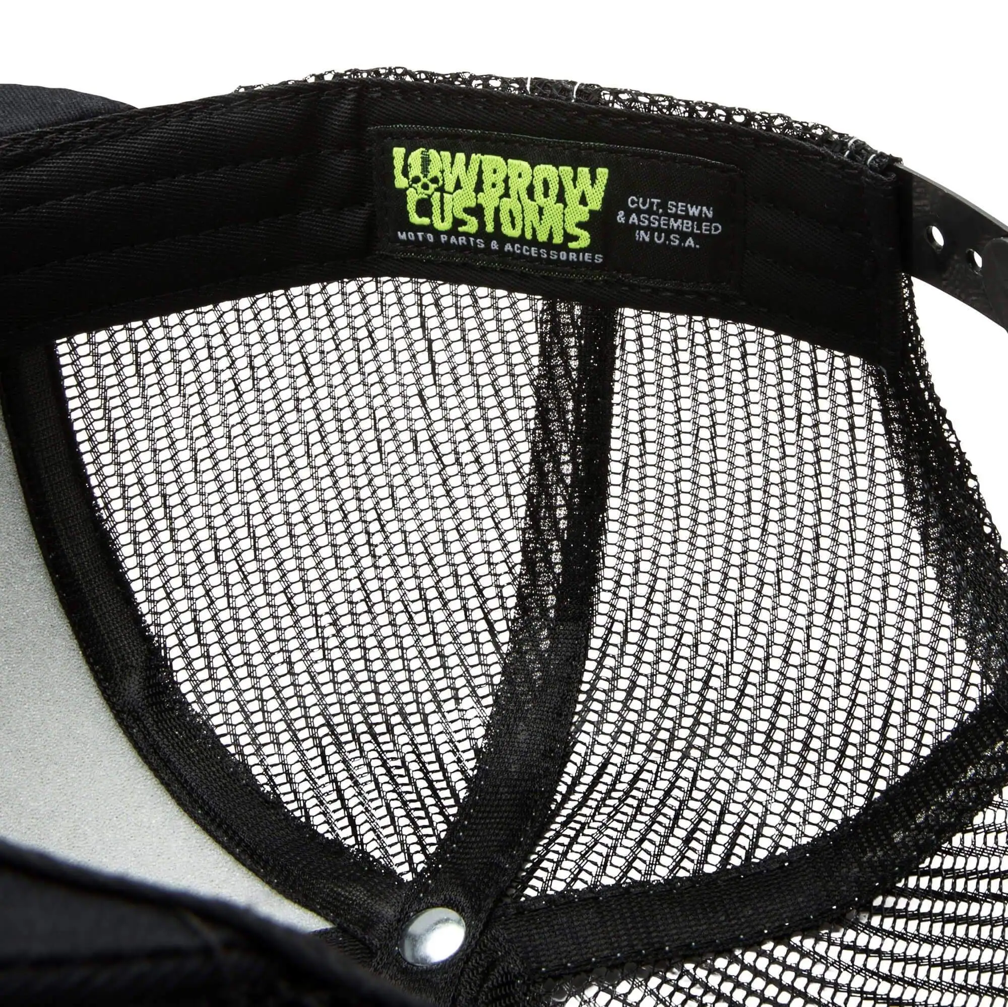 Lowbrow Customs Night Moves Premium Snap Back Hat - USA Made - Image 3