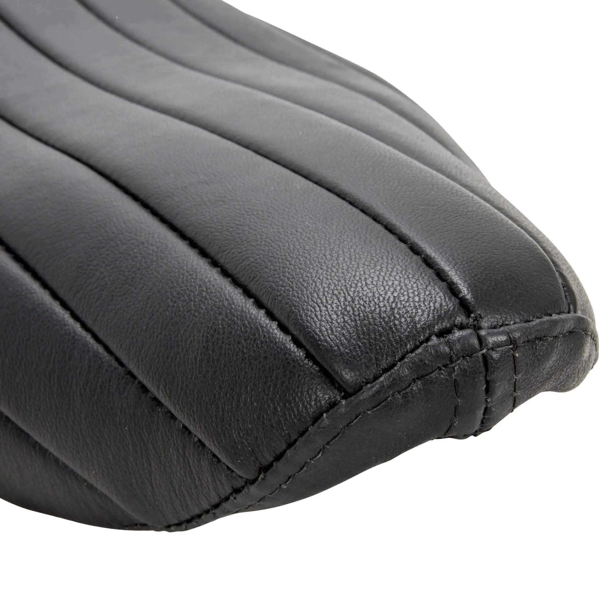 Haifley Bros. Bates Style 1 Inch Tuck-n-Roll Solo Seat - Black - Image 6