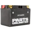 Parts Unlimited AGM YTZ-12S Maintenance Free Battery - For Electric Start Motorcycles
