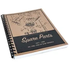 Lowbrow Customs Spare Parts Book For 1971-1980 Harley-Davidson FX