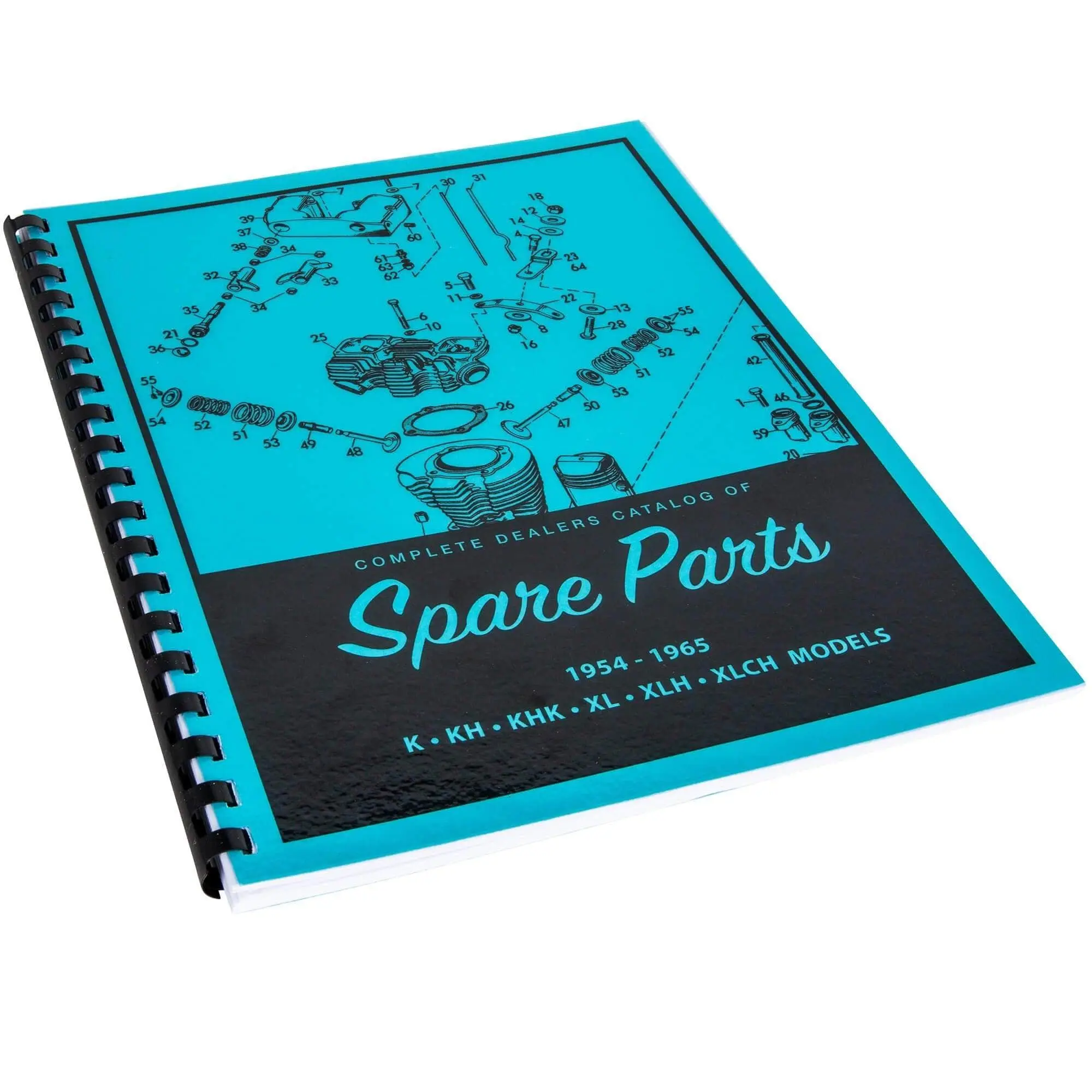 Lowbrow Customs Spare Parts Book For 1954-65 Harley-Davidson Sportster XL