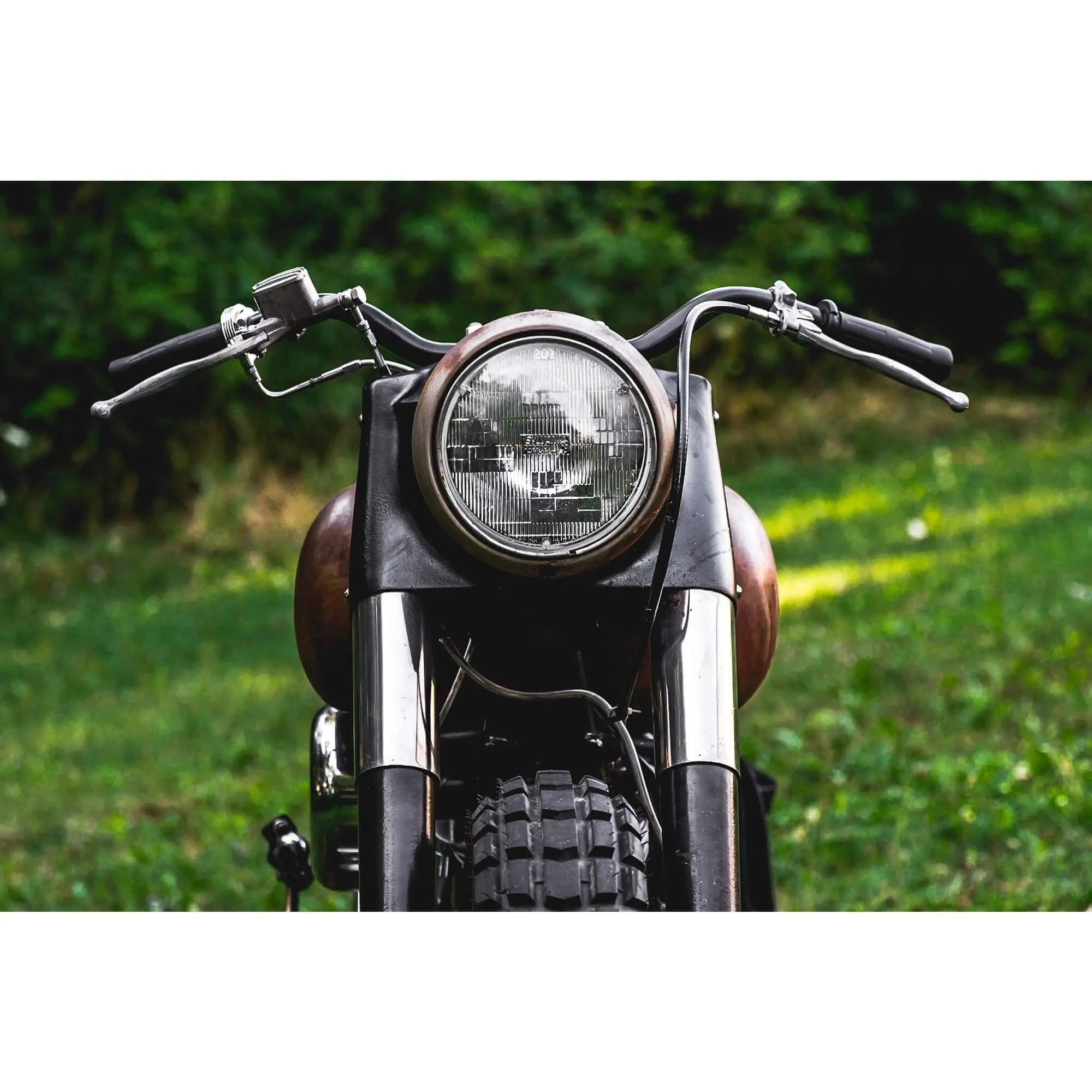 Kustom Tech Classic 1 Inch Clutch Lever - Raw Aluminum - Image 6