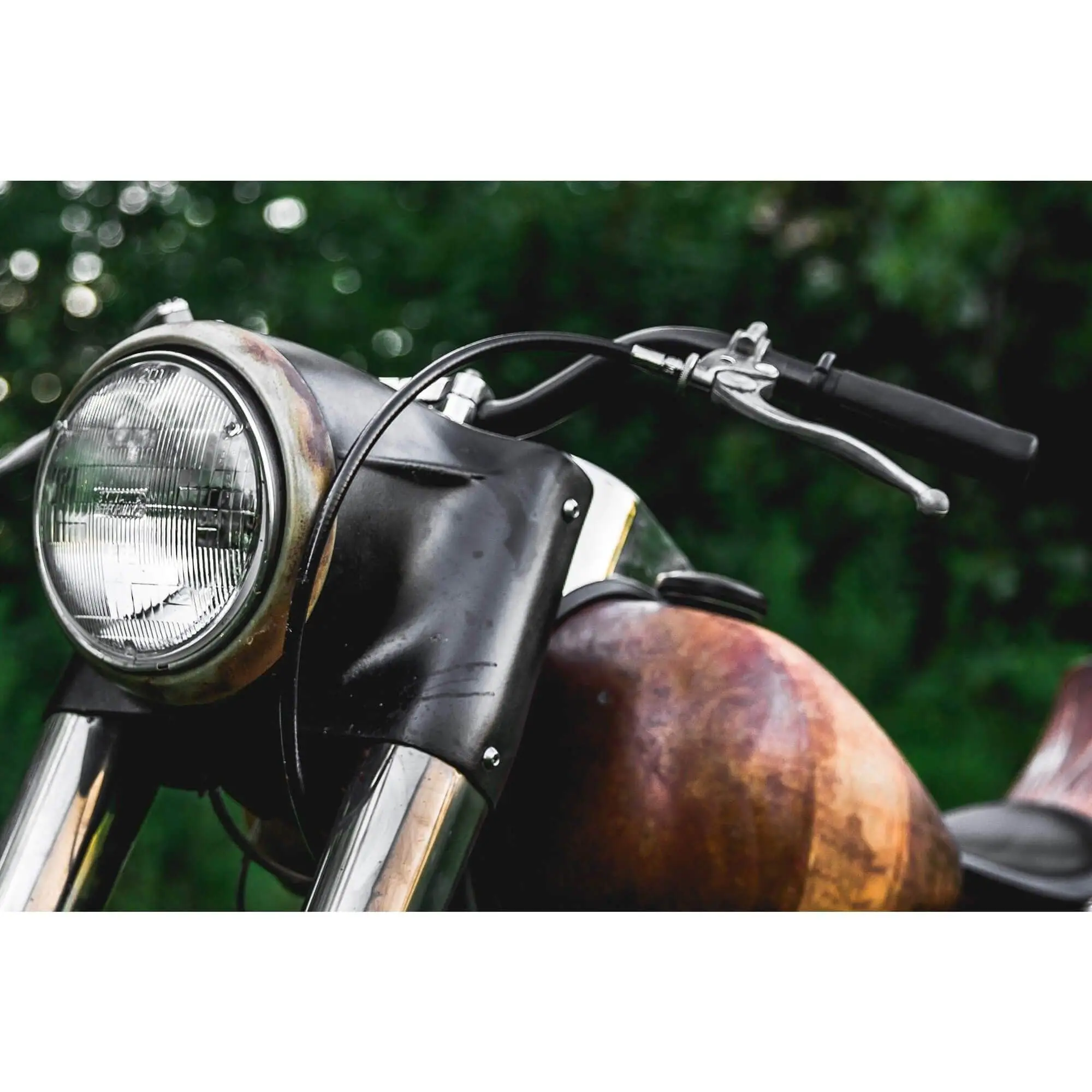 Kustom Tech Classic 1 Inch Clutch Lever - Raw Aluminum - Image 4