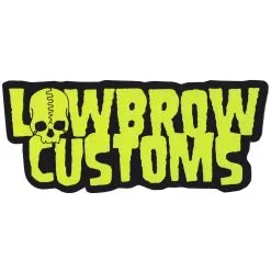 Lowbrow Customs Logo Sticker - Large