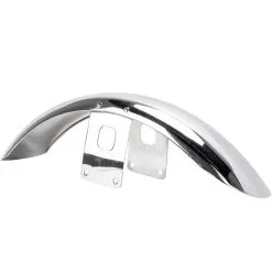 Cycle Standard Front Fender - Chrome - Harley-Davidson 1973-up XL FX FXR 35mm 39mm Narrow Glide Front Forks - OEM # 59031-83