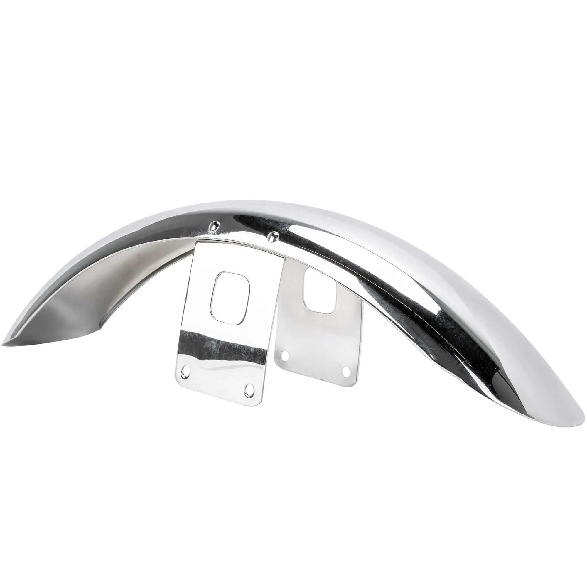 Cycle Standard Front Fender - Chrome - Harley-Davidson 1973-up XL FX FXR 35mm 39mm Narrow Glide Front Forks - OEM # 59031-83
