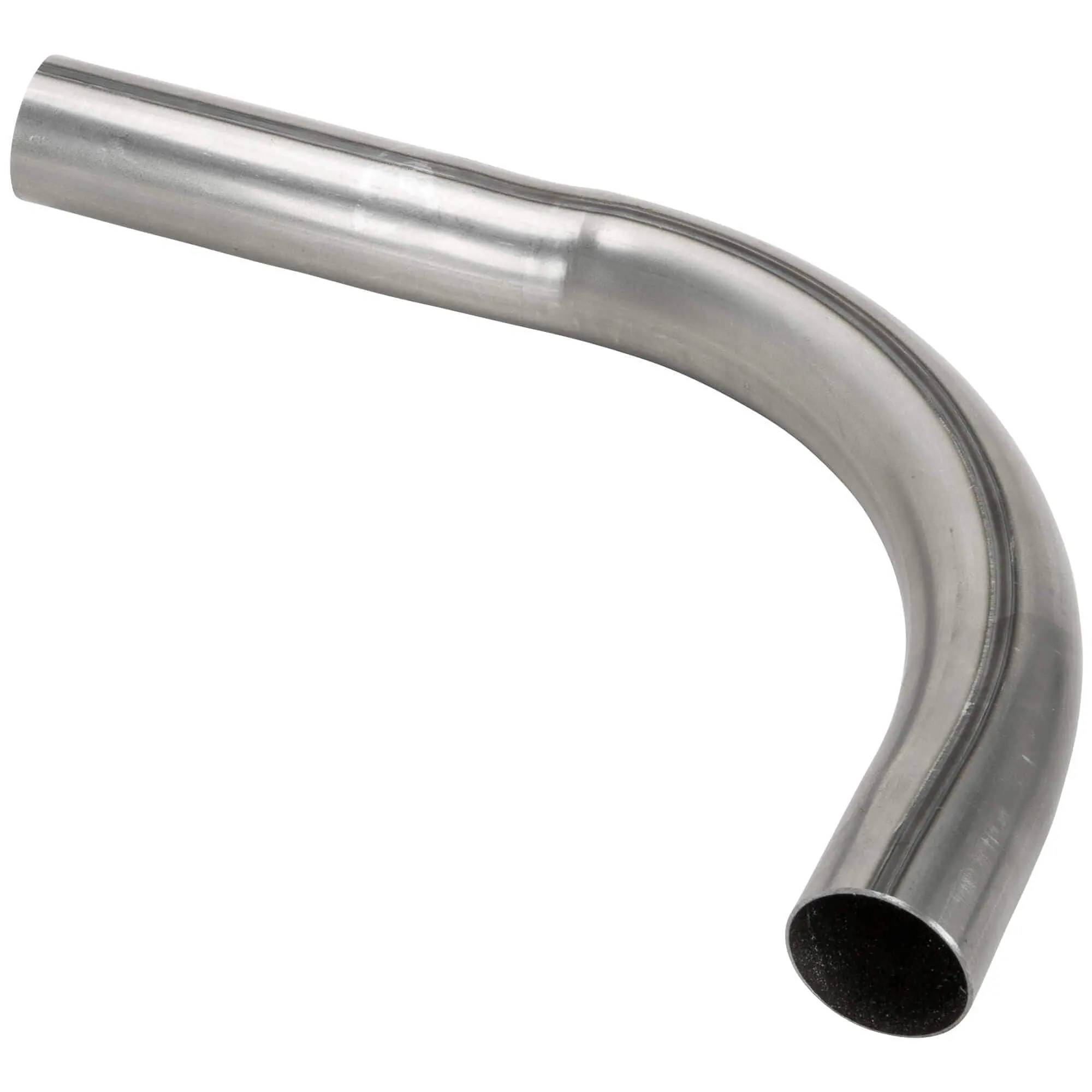 Gasbox Exhaust Pipe Set 1958-1964 Harley-Davidson Swingarm Panhead FL FLH 74 Ci - Bare Steel - Image 5
