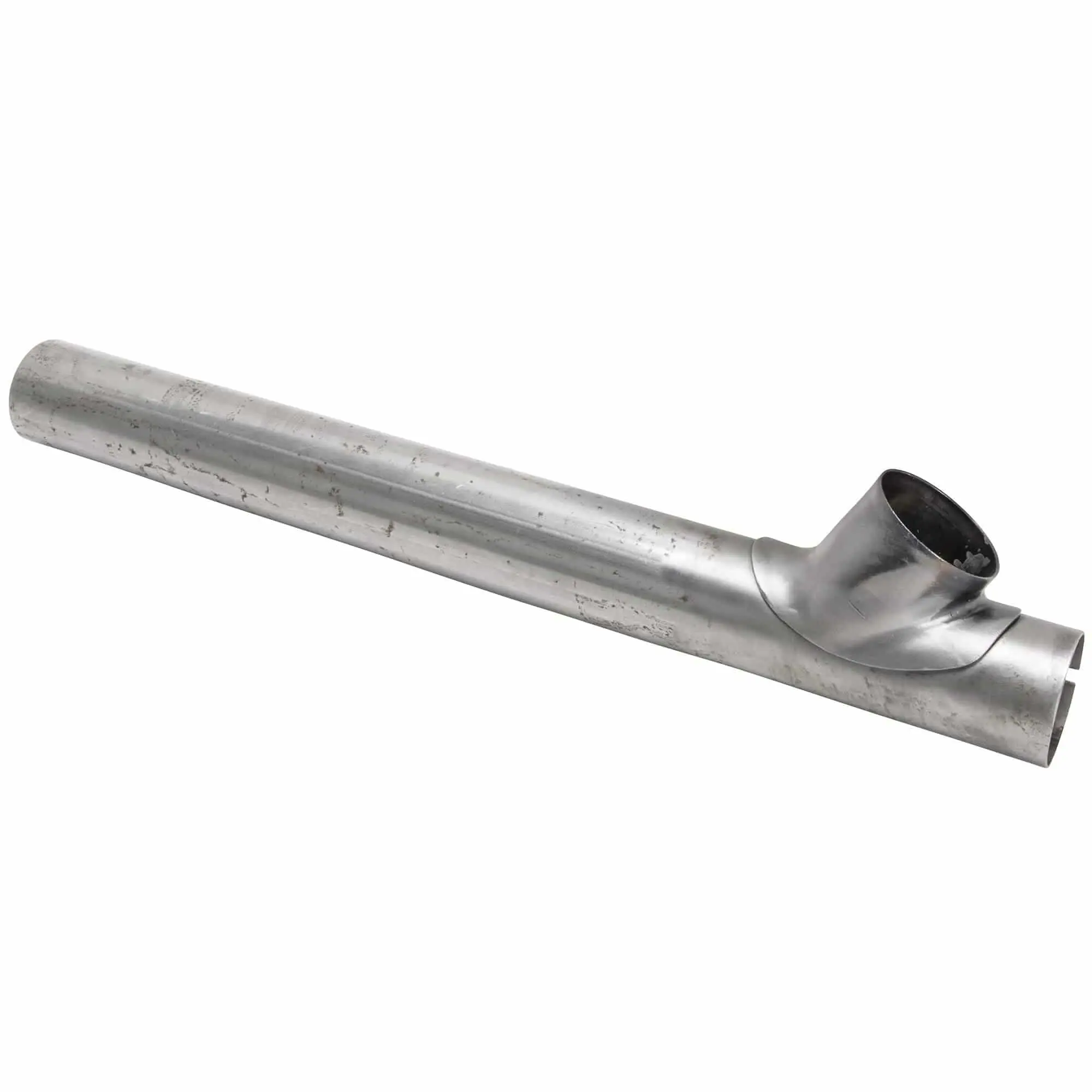 Gasbox Exhaust Pipe Set 1958-1964 Harley-Davidson Swingarm Panhead FL FLH 74 Ci - Bare Steel - Image 6