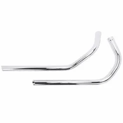 Gasbox XLR Drag Pipe Set Fits 1957 - 1980 (except 1979) Harley-Davidson Sportster XL XLH XLCH XLR ModelsLR Models - Chrome OEM # 65487-59