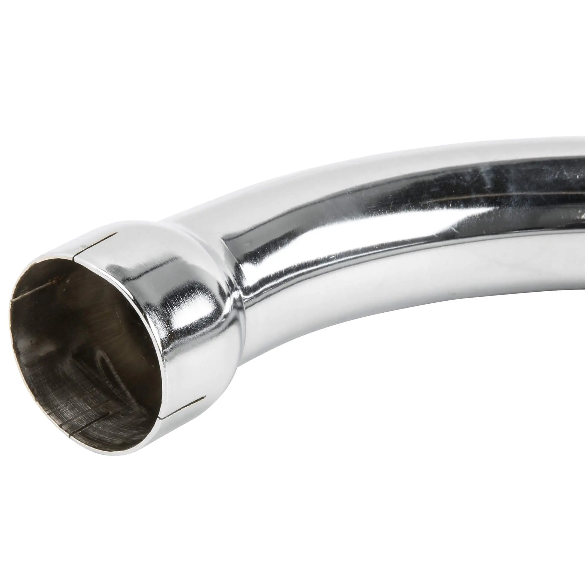 Gasbox Exhaust Pipe 1955-1962 Harley-Davidson 125 Cc Hummer Models - Chrome OEM # 65439-55 - Image 3