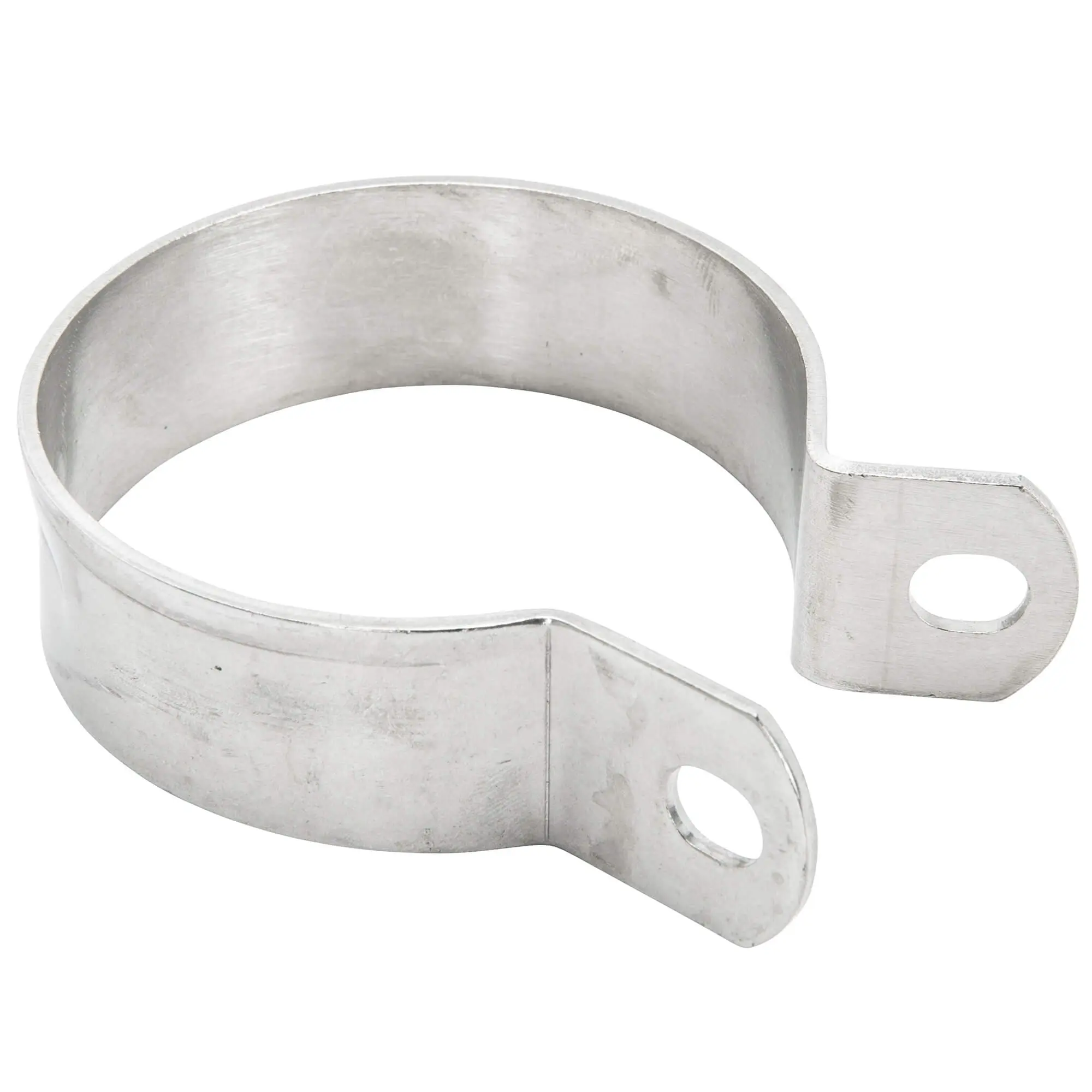 Gasbox Rear Muffler Exhaust Clamp 1957-1976 Harley-Davidson FX And Sportster XL Models - Stainless Steel OEM # 65279-57