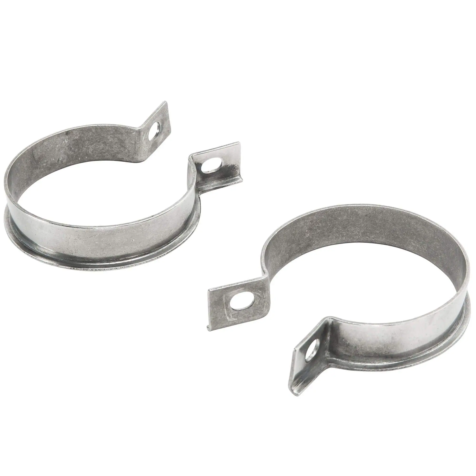 Gasbox Exhaust Port Clamps 1948-1965 Harley-Davidson Big Twin Models - Stainless Steel OEM # 65519-48