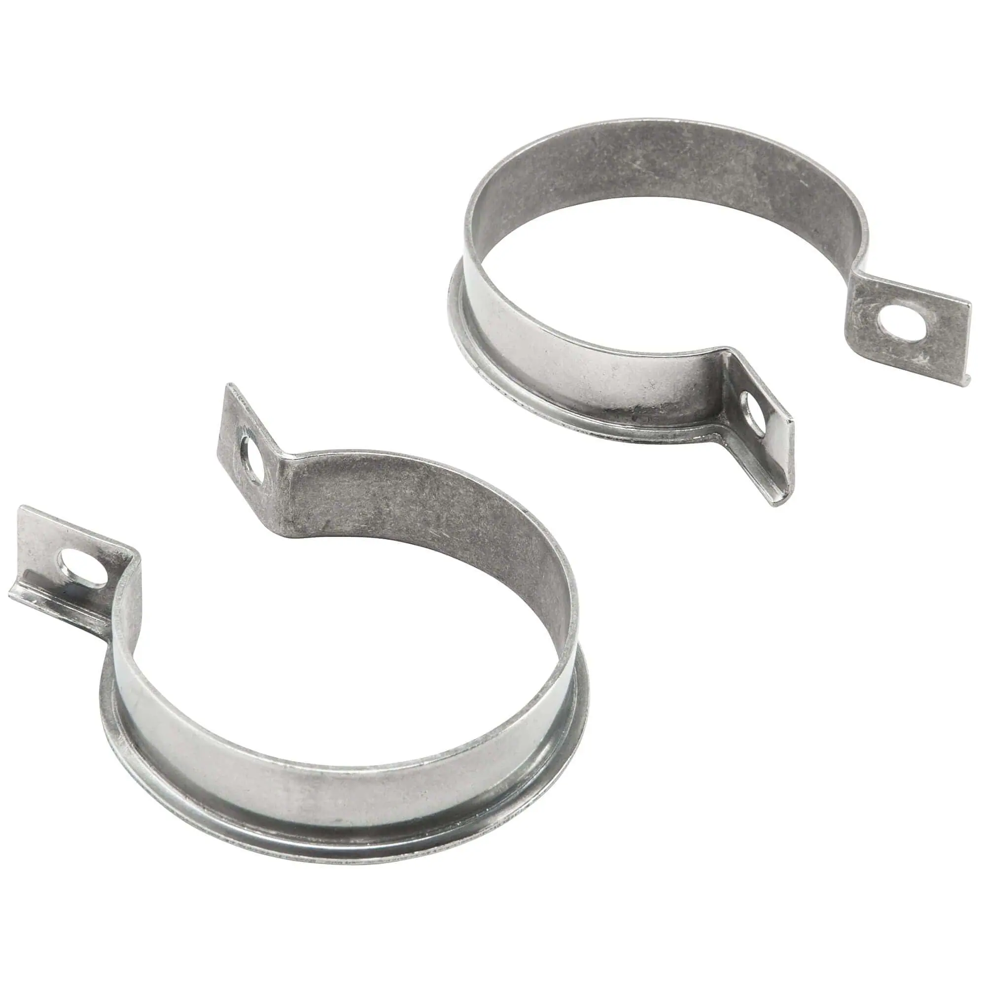 Gasbox Exhaust Port Clamps 1948-1965 Harley-Davidson Big Twin Models - Stainless Steel OEM # 65519-48 - Image 2