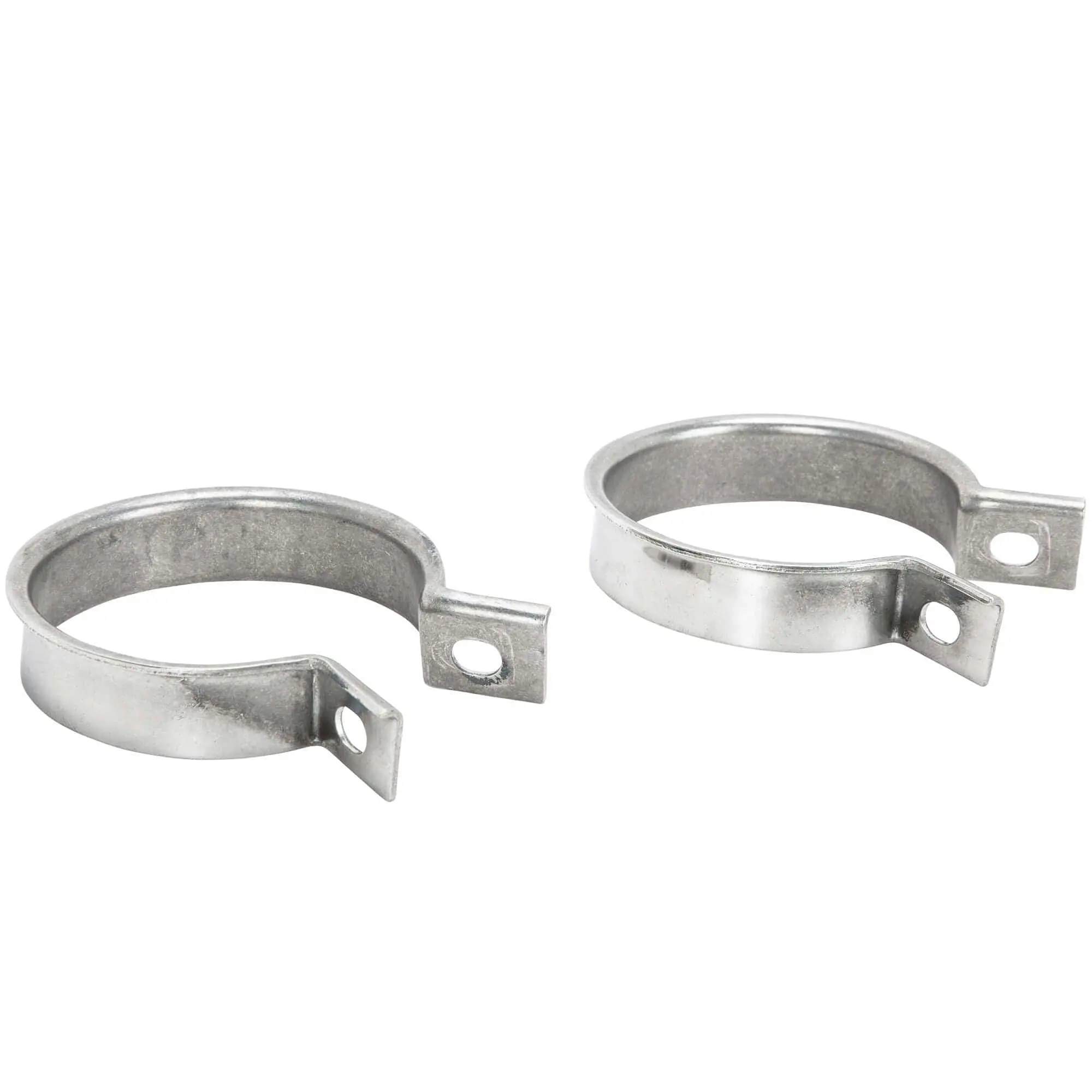 Gasbox Exhaust Port Clamps 1948-1965 Harley-Davidson Big Twin Models - Stainless Steel OEM # 65519-48 - Image 3