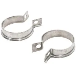 Gasbox Exhaust Port Clamps 1952-1971 Harley-Davidson K And Sportster XL Models - Stainless Steel OEM # 65519-52