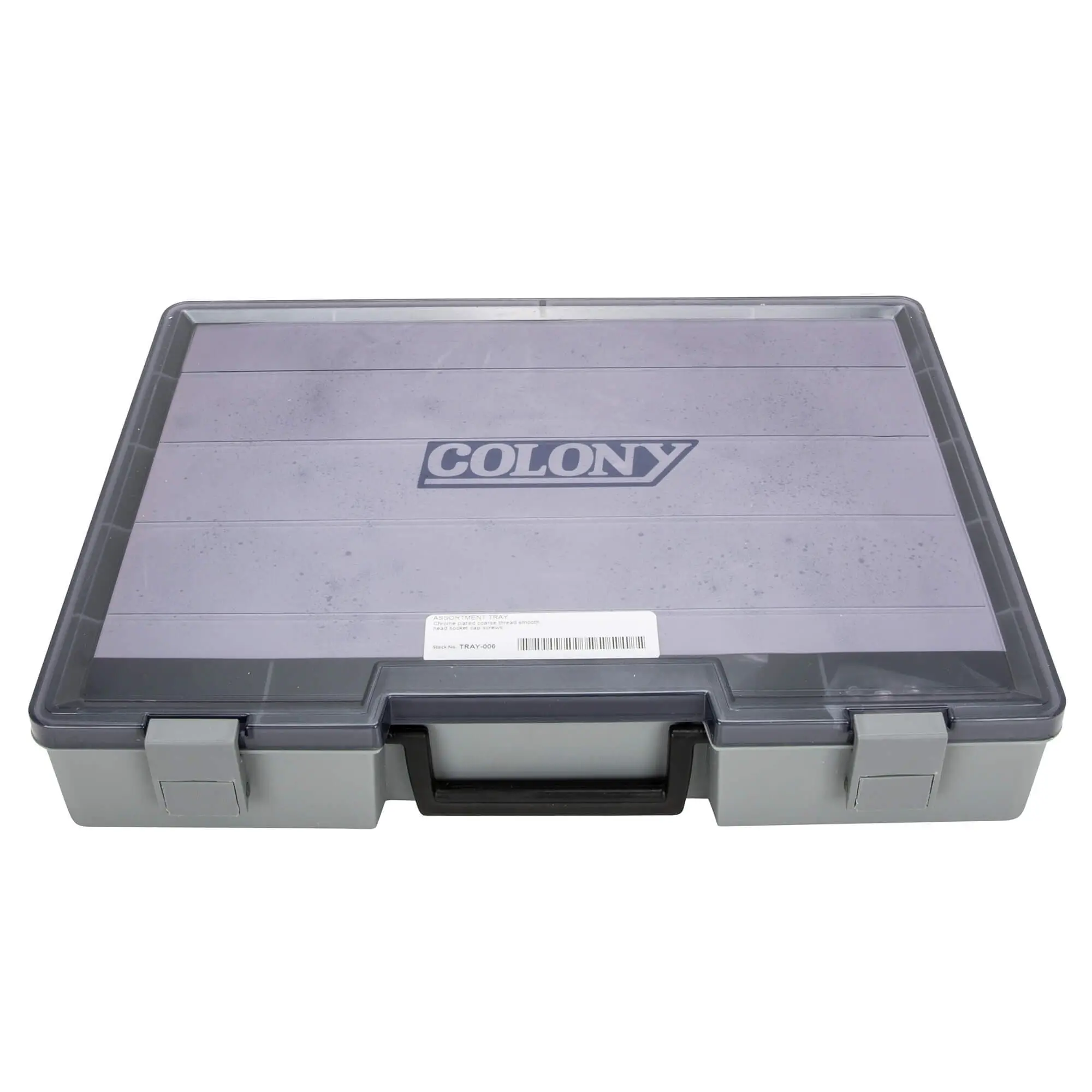 Colony Chrome Plated Smooth Head Socket Head Screw Assortment Tray-006 - Coarse Thread - 240 Piece - Image 4