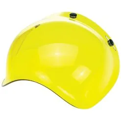 Biltwell Anti-Fog Bubble Shield - Yellow