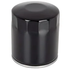 Cycle Standard Oil Filter For Harley-Davidson Dyna Softail And Touring Models - Black - OEM# 63798-99A 63731-99