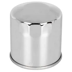 Cycle Standard Oil Filter For Harley-Davidson XL FXR Softail Touring Models And Buell - Chrome - OEM# 63805-80A 63796-77A
