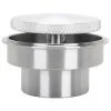 Cycle Standard Custom Flush Mount Aluminum Pop-Up Gas Cap And Weld In Bung