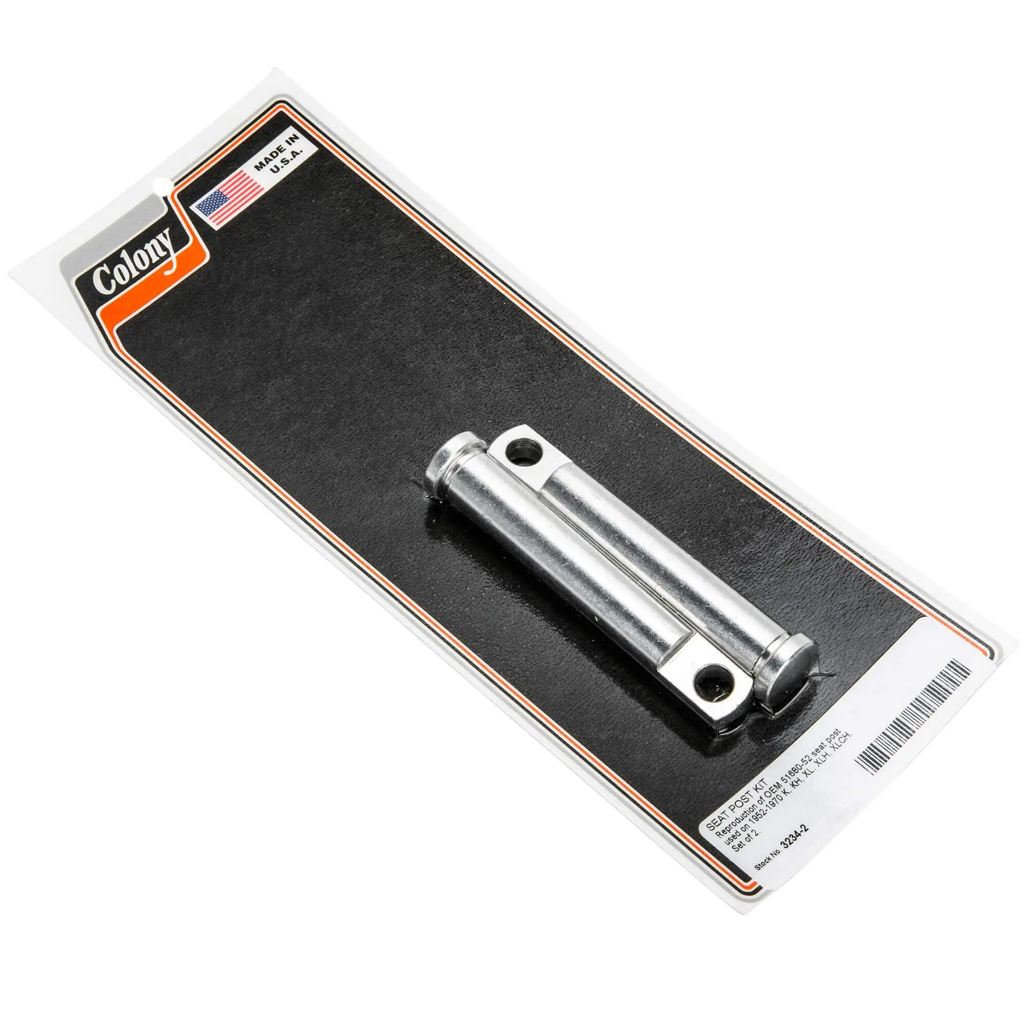 Colony #3234-2 Seat Post Kit 1952 - 1970 Harley-Davidson K KH XL XLH XLCH OEM 51680-52