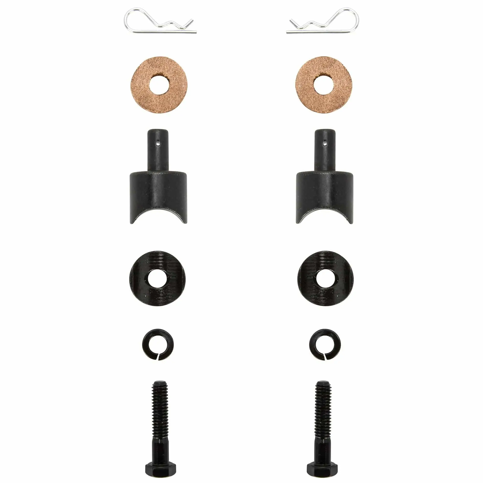 Lowbrow Customs Solo Seat Bolt-On Spring Mounts - Black - Image 2