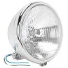 Cycle Standard Springer Style Bottom Mount Headlight - Chrome