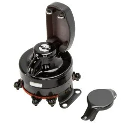 Cycle Standard 6 Post Ignition Key Switch Replaces Harley-Davidson OEM # 71501-73A - Black Bezel