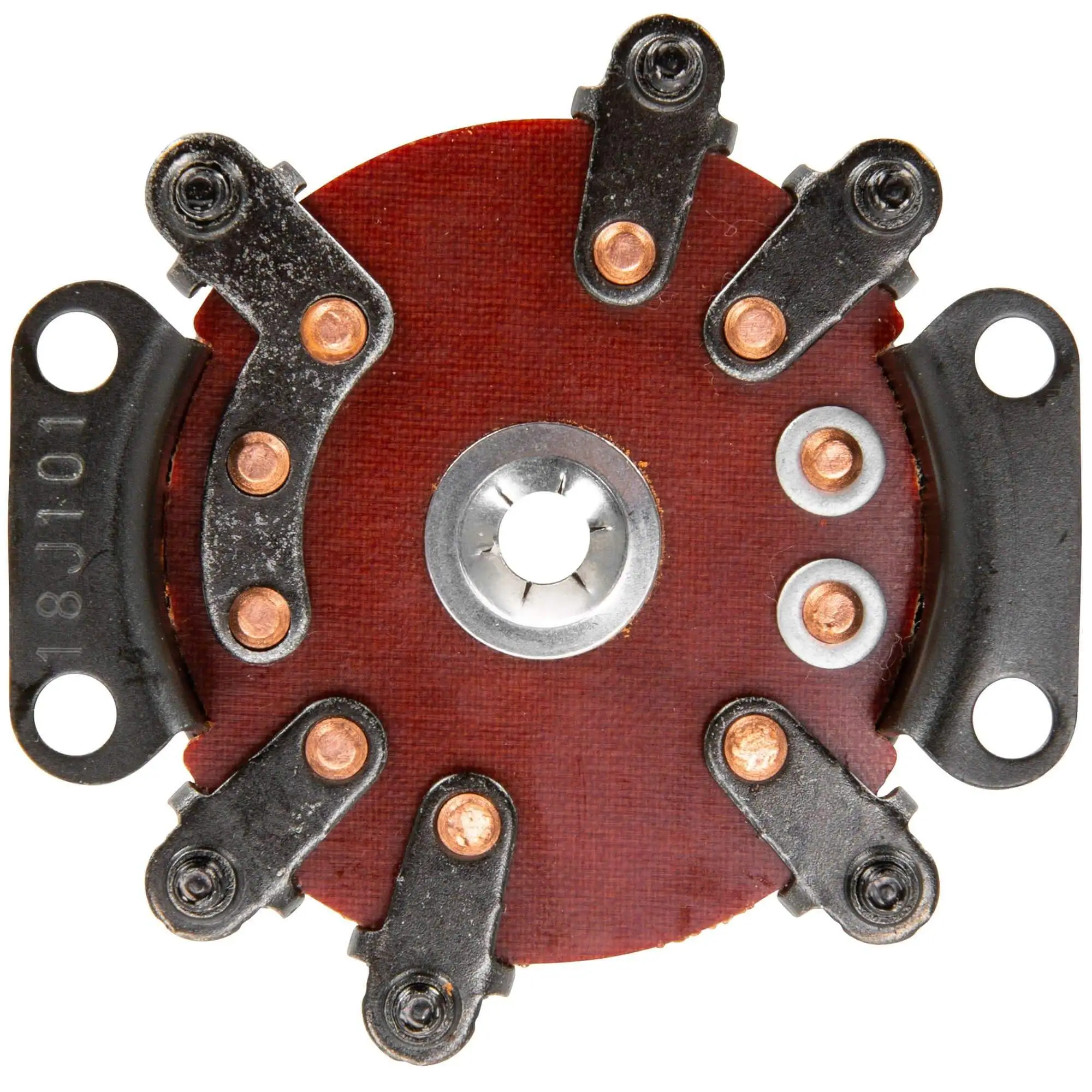 Cycle Standard 6 Post Ignition Key Switch Replaces Harley-Davidson OEM # 71501-73A - Black Bezel - Image 4