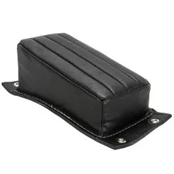 Haifley Bros. Bates Style Pillion P-Pad - Tuck-n-Roll - Black