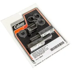 Colony 3264-8 Parkerized Lower Oil Tank Bracket To Motor Case Mount Kit 1966 - 1969 Harley-Davidson XLCH