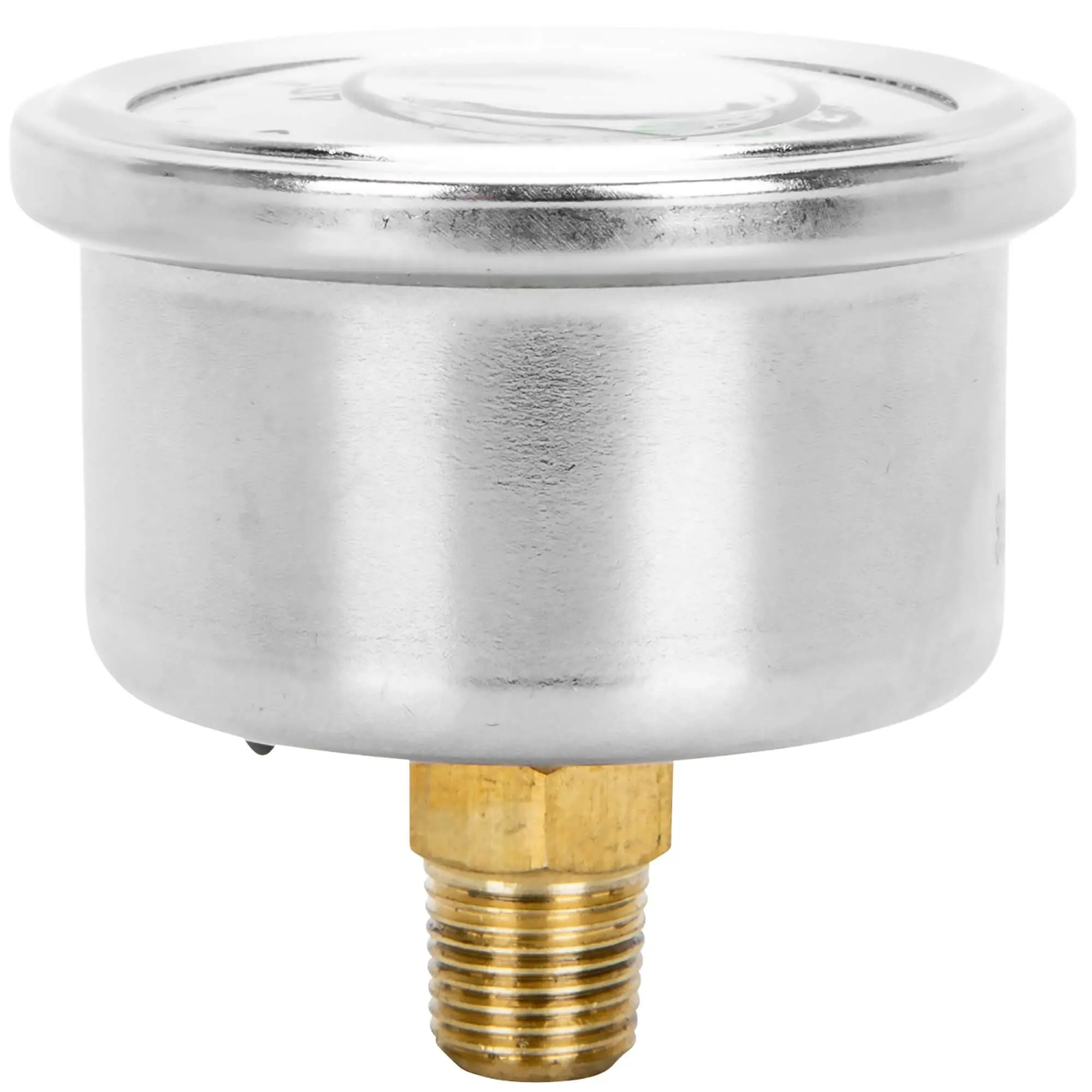 Lowbrow Customs 60 Psi Oil Pressure Gauge - White Face - Image 3