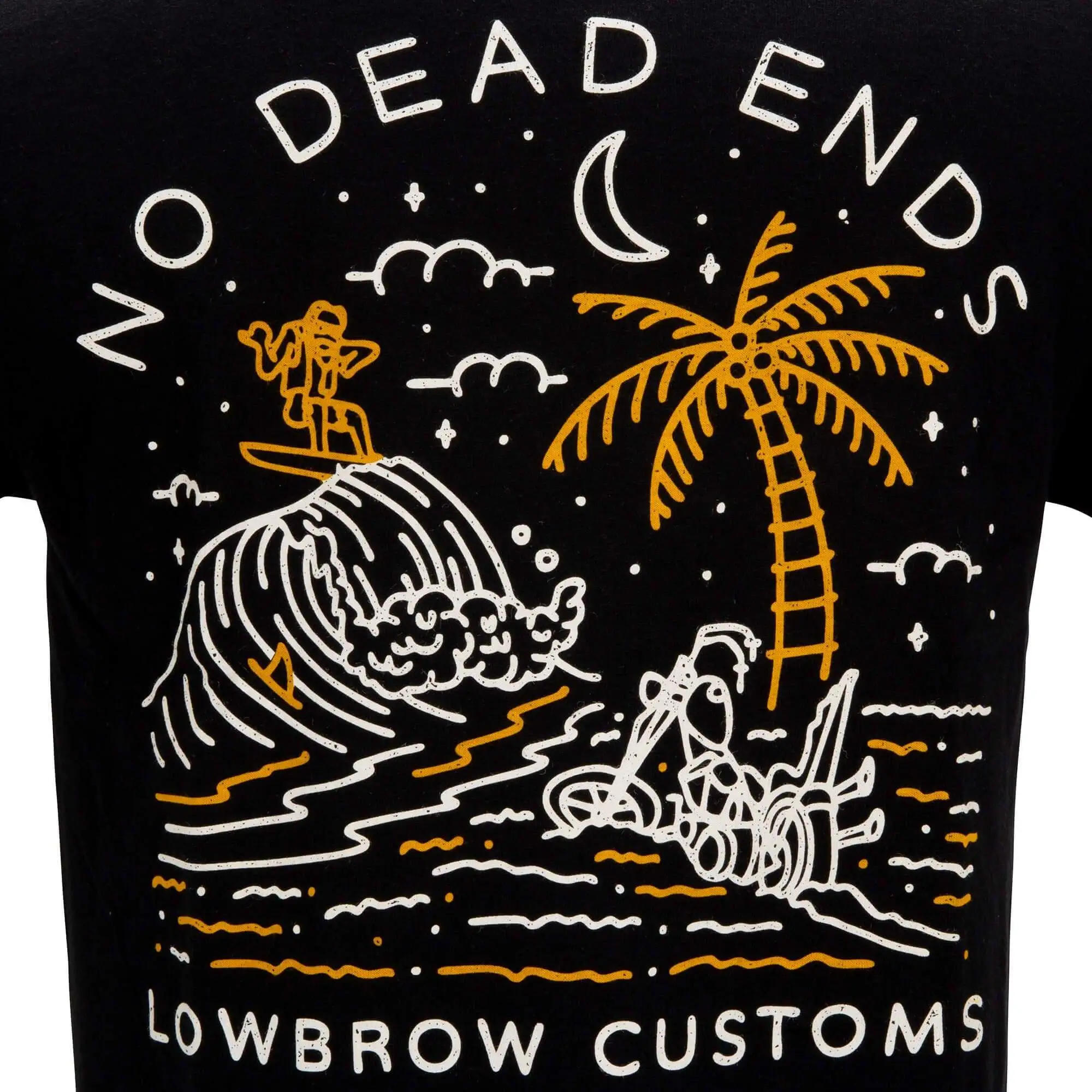 Lowbrow Customs No Dead Ends T-Shirt - Image 2