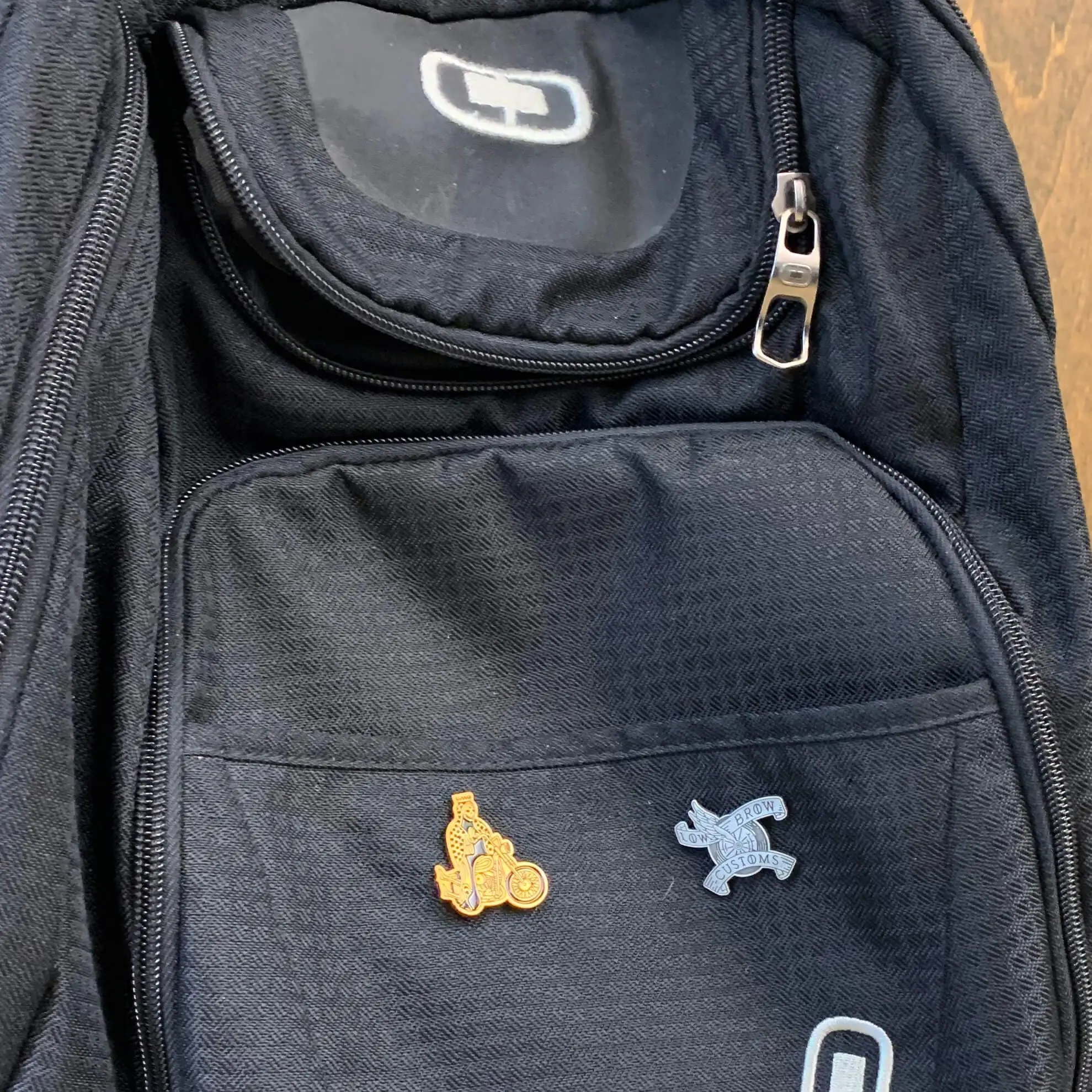 Lowbrow Customs Good Luck Lapel Pin - Image 5