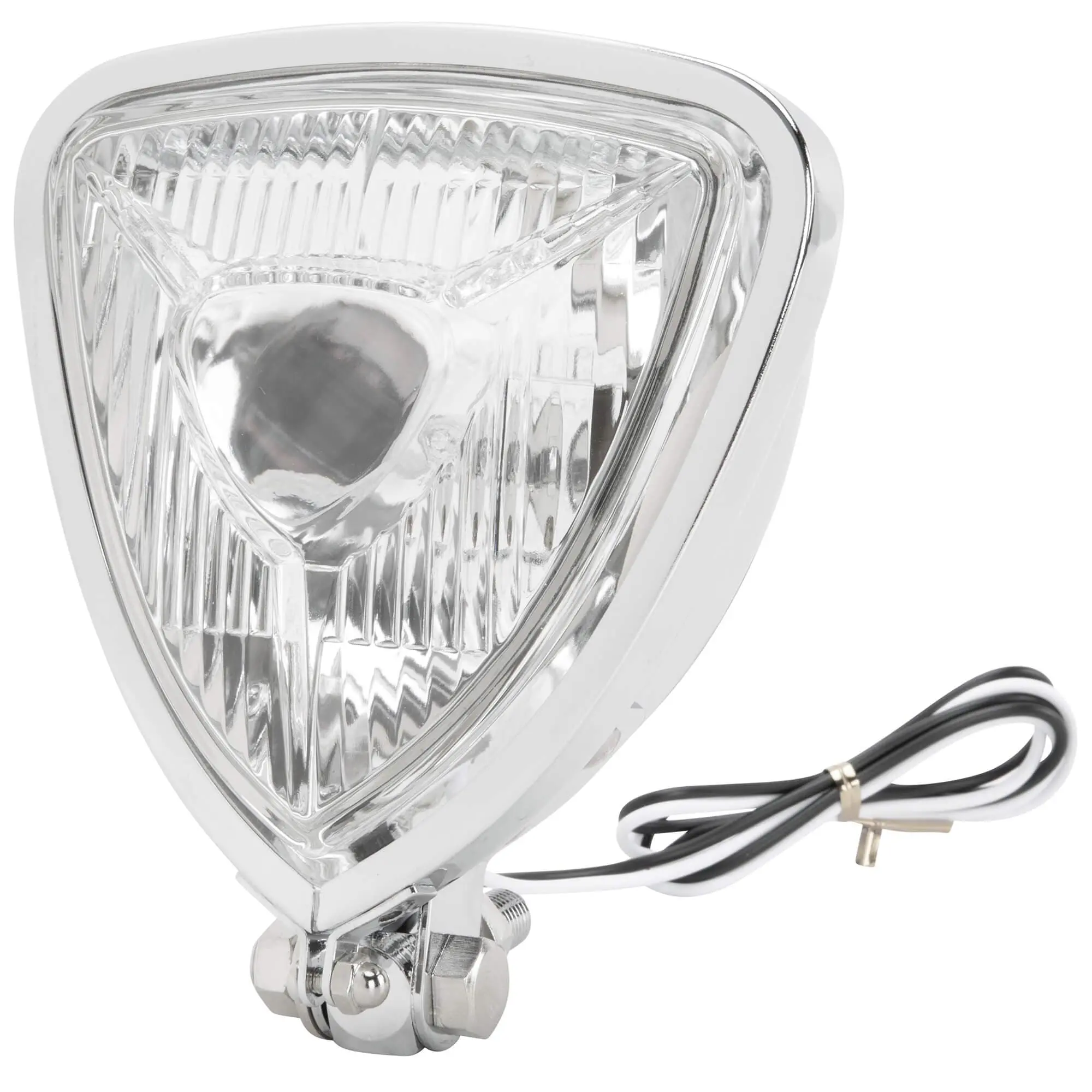 EMGO Aris Style Triangular Headlight - Chrome