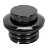 Cycle Standard Pop-Up Gas Cap - Black - Vented - For Harley 1996 & Later