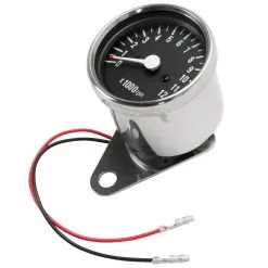 Cycle Standard Mini 4:1 Ratio Mechanical Tachometer - 2.4 Inch