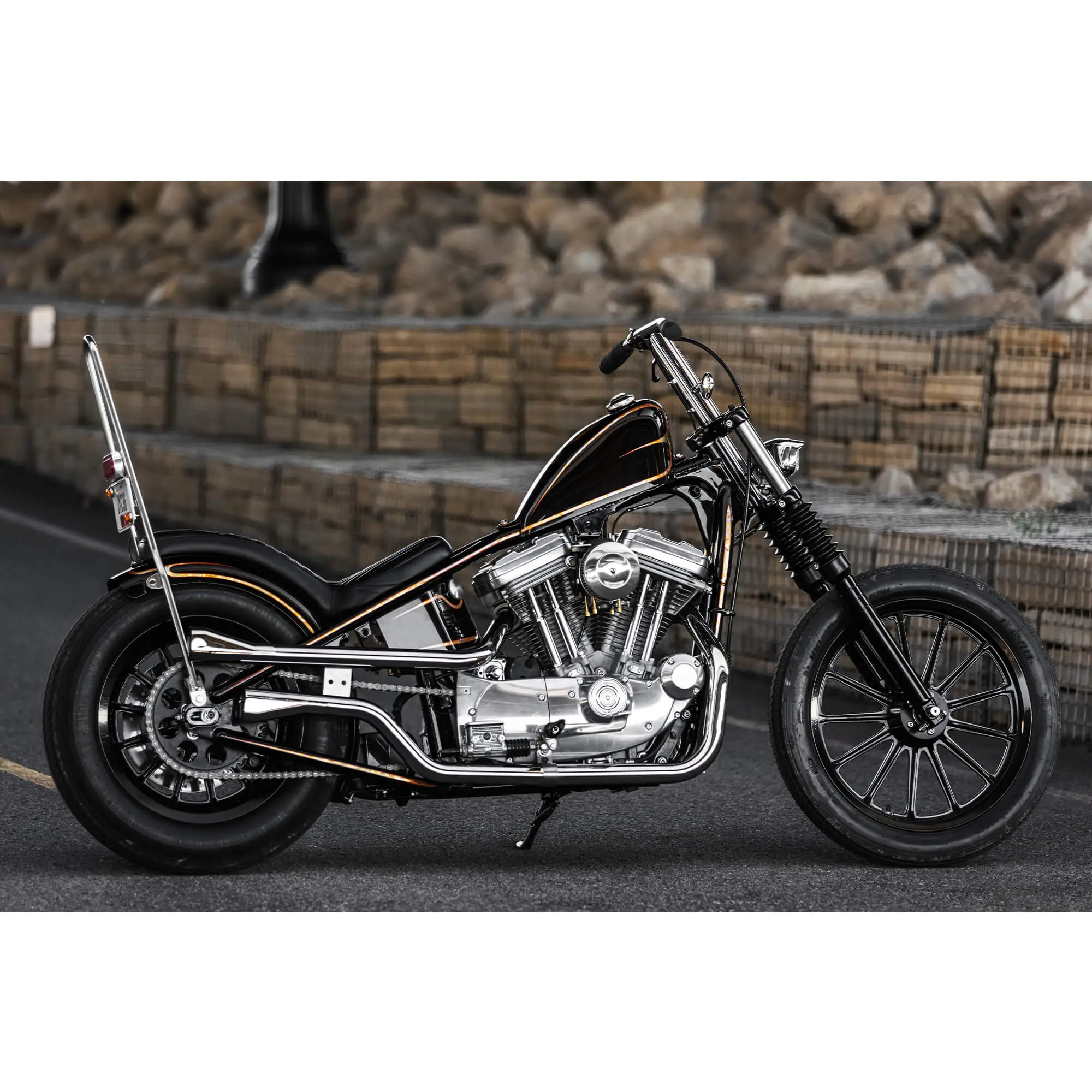 Lowbrow Customs Weld-On Hardtail Rear Frame Section 1982-2003 Harley Sportster - Image 15